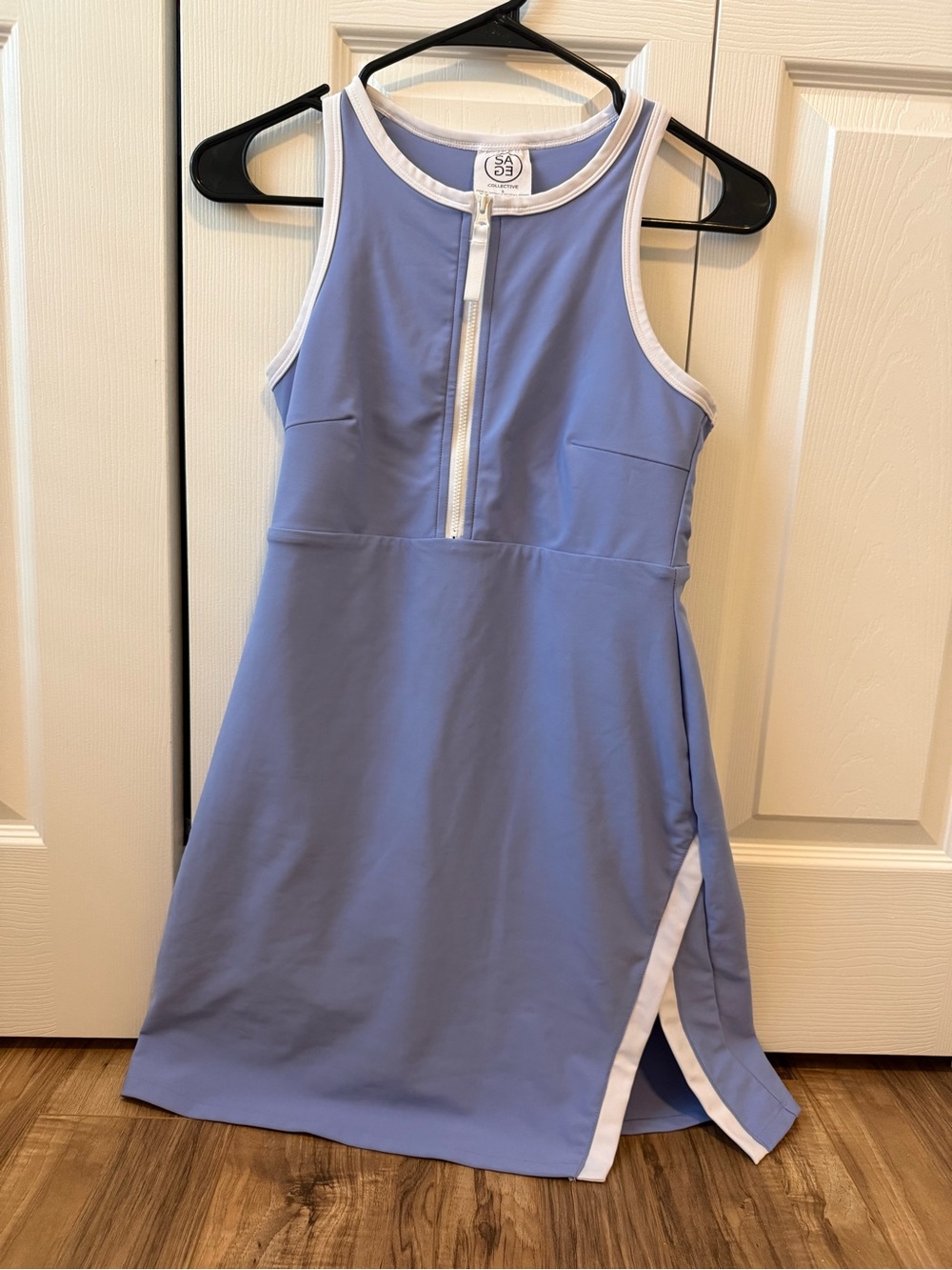 Sage Collective lavender/periwinkle athletic dress